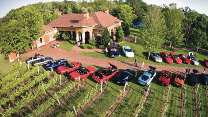 Gervasi Vineyard Buckeye Corvette 55th Anniversary